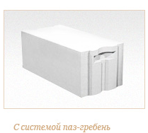 Газобетонный блок ГРАС D400, 600x250x300 мм
